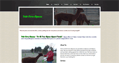 Desktop Screenshot of irishacresalpacas.com